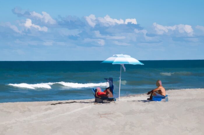 Day at the Beach - Fred Mays