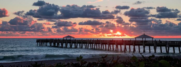 Juno Pier Sunrise - Fred Mays
